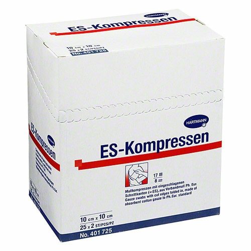 Es-Kompressen Mull-Lap