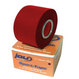 Jou Színes Tape Piros 3,8 cm x 10 m, ízületi rögzítés és stabilizálás