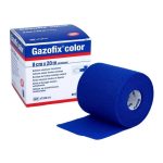 Gazofix öntapadó pólya 8cm x 20m kék, nagy tekercs, sport rehabilitációs rögzítéshez