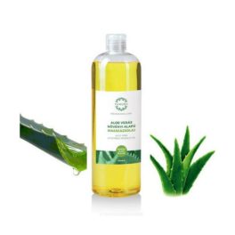 Yamuna Aloe Verás Növényi Alapú Masszázsolaj 1000ml, bőrbarát masszázs olaj
