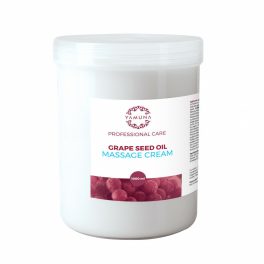 Yamuna Szőlőmagolajos Masszázskrém 1000ml, tápláló masszázskrém sport rehabilitációhoz
