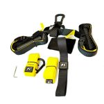 Salta sárga-fekete TRX jellegű Pro edzőheveder, felfüggesztéses rehabilitációs edzéshez
