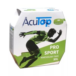 ACUTOP Sport XXL Kinesio Tape 5 cm x 32 m zöld, gazdaságos tekercs sport rehabilitációhoz