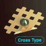 Acutop mágneses cross tape, akupunktúrás és trigger pontok kezelésére, kinesio tapasz