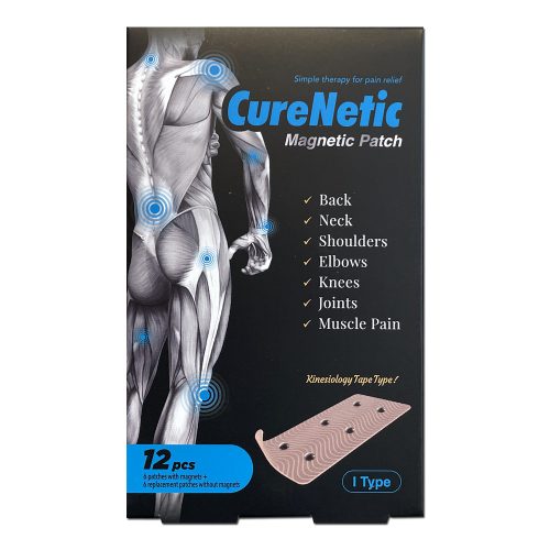 Acutop I típusú mágneses kinesio tape, izom funkció támogatására és rehabilitációra