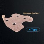 Acutop H típusú mágneses kinesio tape, fájdalomcsillapításra és izom támogatásra